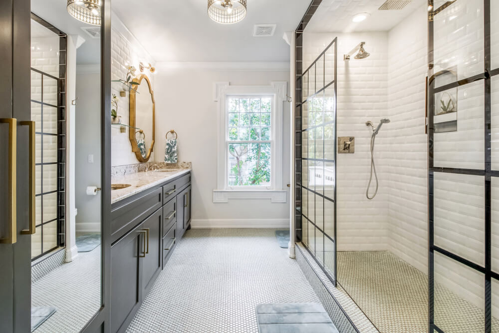 luxury bathroom renovation