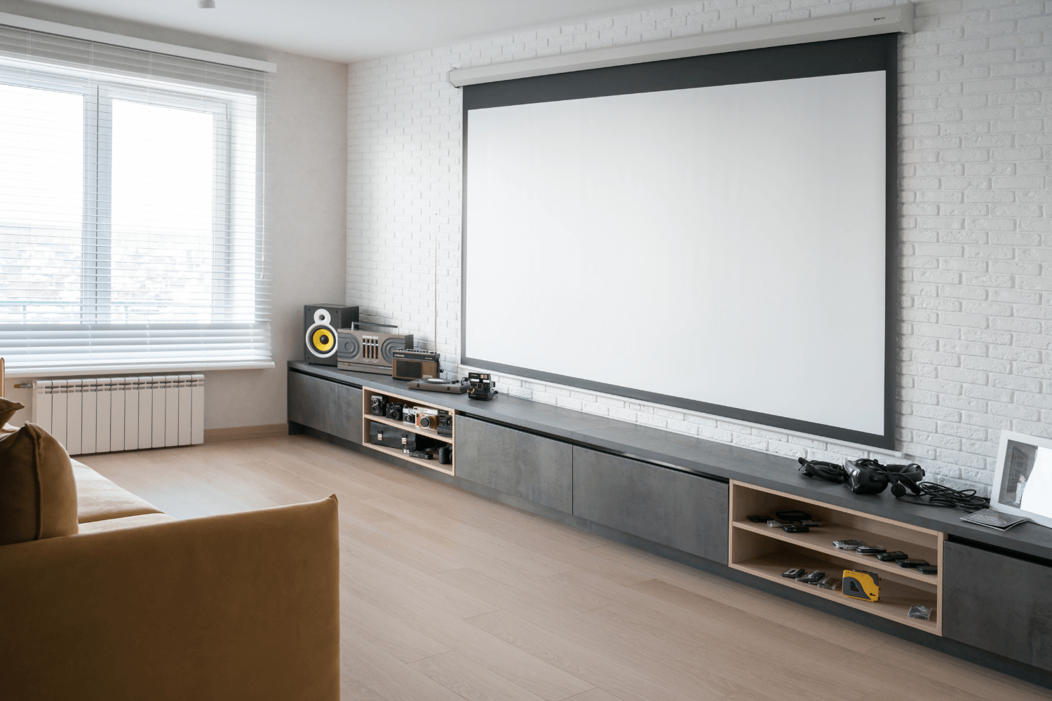 home theature garage conversion