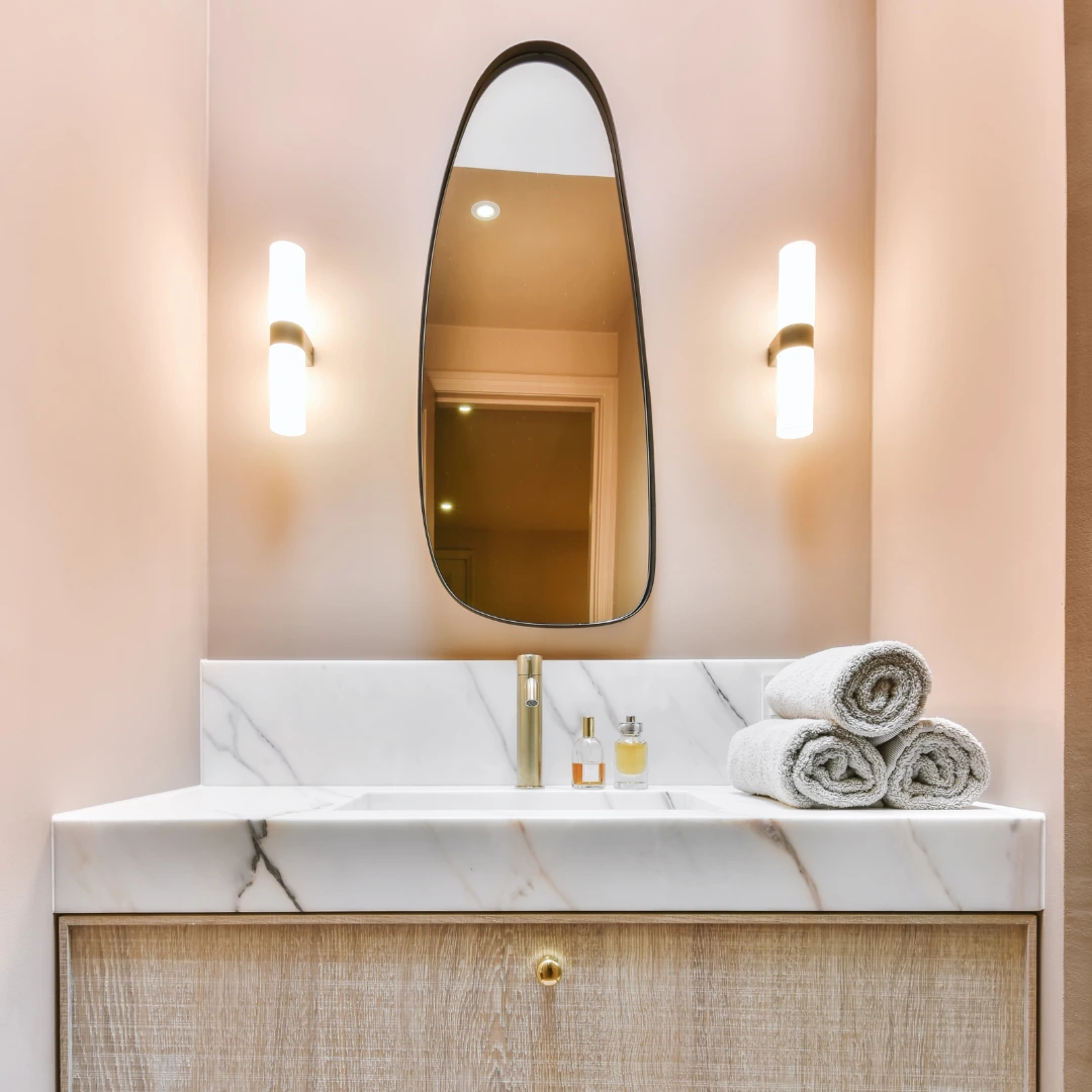 custom bathroom lighting designs