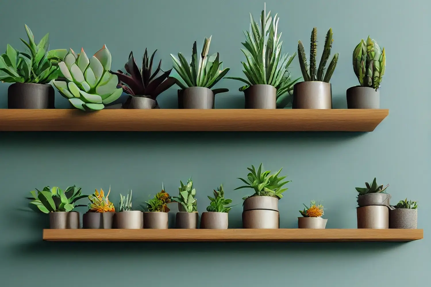 design for home office reno with floating shelves