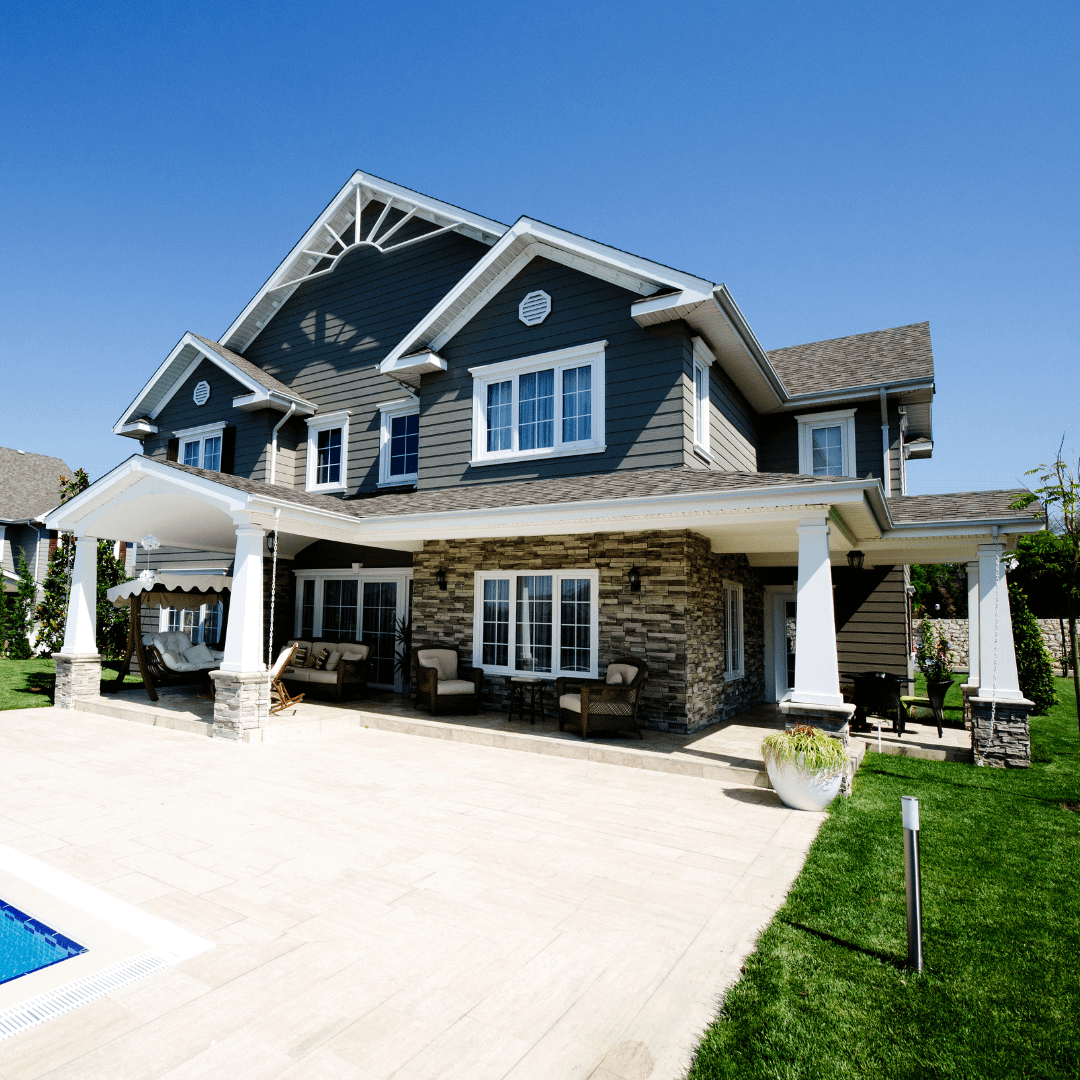 luxury home refacing and exterior renos