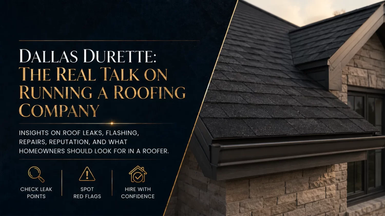 Real Talk on Running a Roofing Company