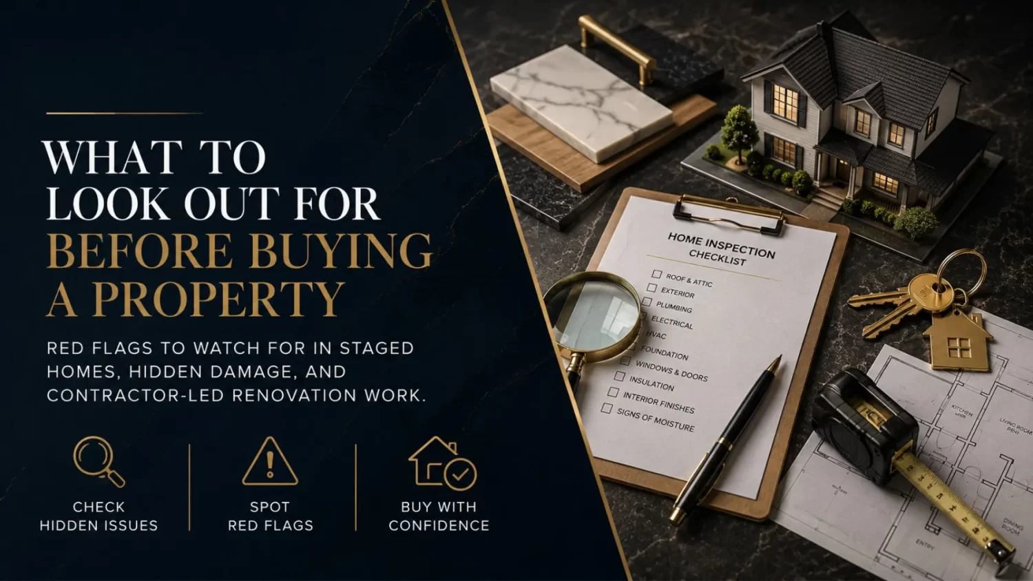 what to look out for before buying a property